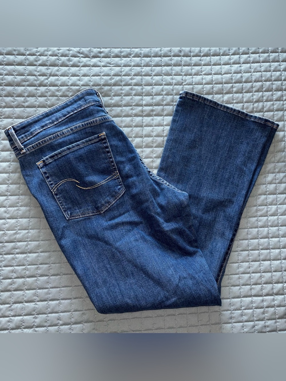 Wild Fable Womens Jeans Size 16/33R High Rise Skinny Dark Wash Denim 35x28